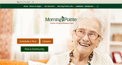 Desktop Screenshot of morningpointe.com